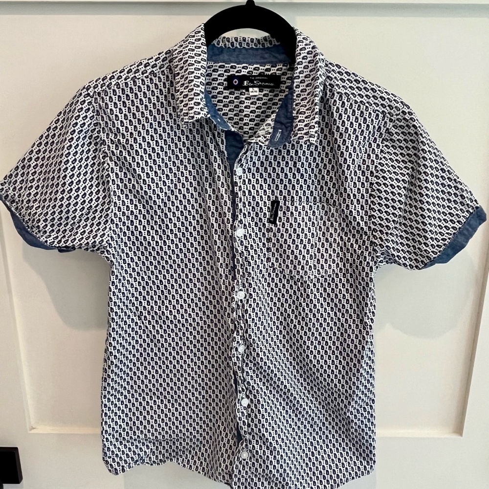 Boys Ben Sherman short sleeve shirt